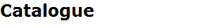 Catalogue